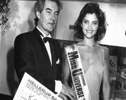 Christensen has been honored with the title of Miss Denmark in 1986.